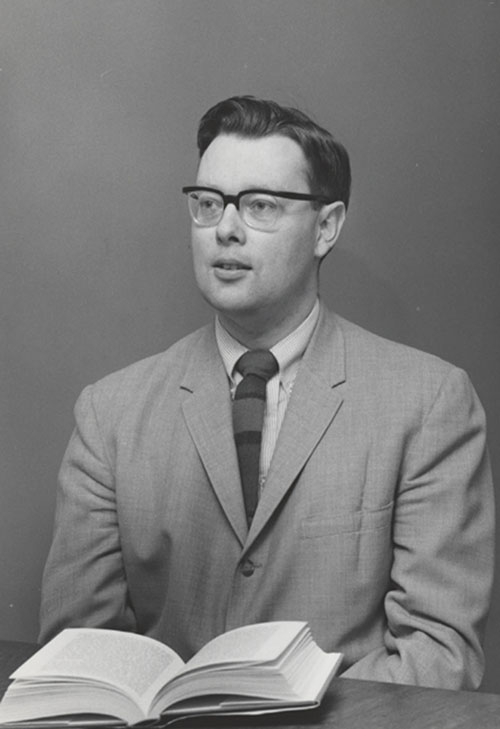 Photograph of a young Gordon Kaufman