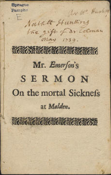 Cover title of A Word to Those That Are Afflicted Very Much